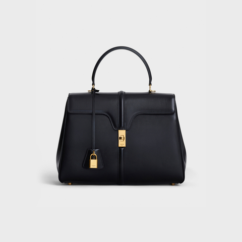 CLASSIQUE 16 BAG IN SATINATED CALFSKIN BLACK